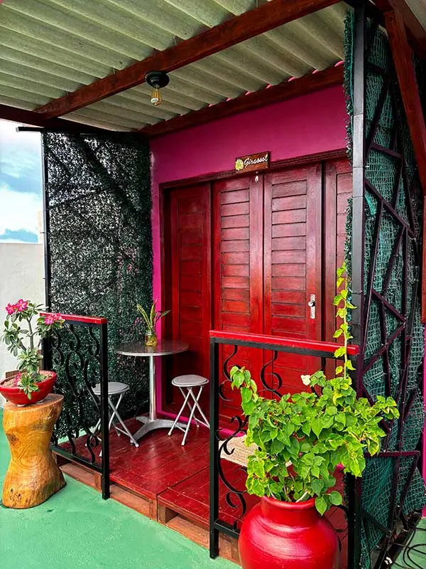 Deck | Suíte Girassol | Loft Vista da Serra - RN